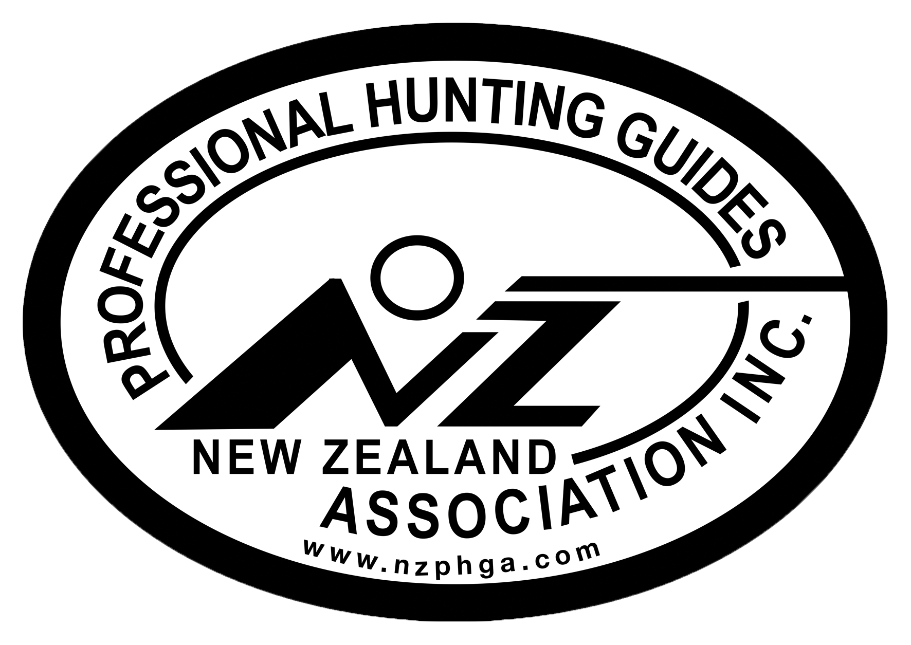 Proud members of the NZ Prof. Hunt Guide lgo